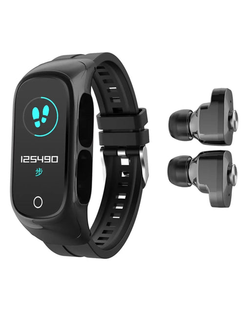 Charger l'image dans la visionneuse de galerie, Montre intelligente 2-en-1 et écouteurs sans fil pour le sport
