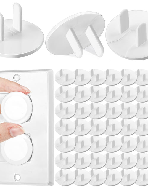 Load image into Gallery viewer, Thyle 200 Pcs Outlet Covers Bulk Child Baby Proofing Proof Plug Covers for Electrical Outlets Easy Install Socket Sturdy Safe Secure Baby Proofing Kit for Home Office Bulk (White)

