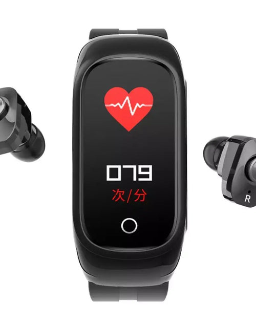 Charger l'image dans la visionneuse de galerie, Montre intelligente 2-en-1 et écouteurs sans fil pour le sport

