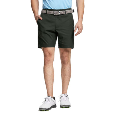 M MAELREG Mens Shorts Casual Dry Fit Stretch Waist Flat Front Flex Zip Pocket Casual Golf Shorts Men 7 inch Inseam