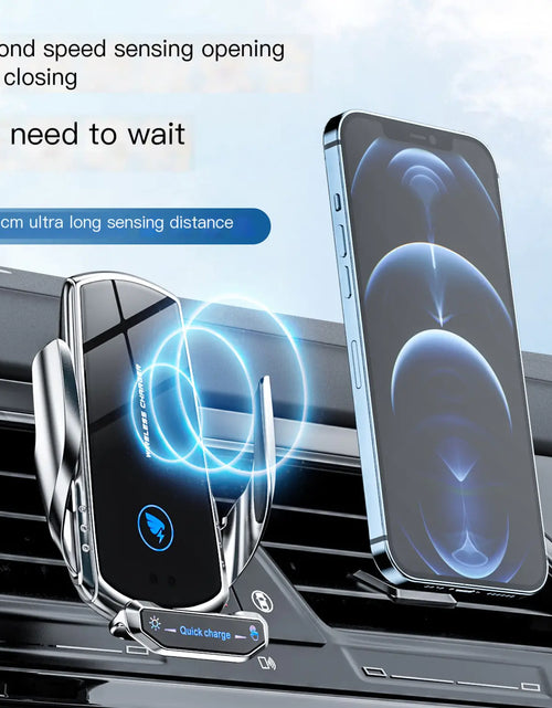 Load image into Gallery viewer, A18 Car Mount Wireless Charger with Auto-Sensing Design

