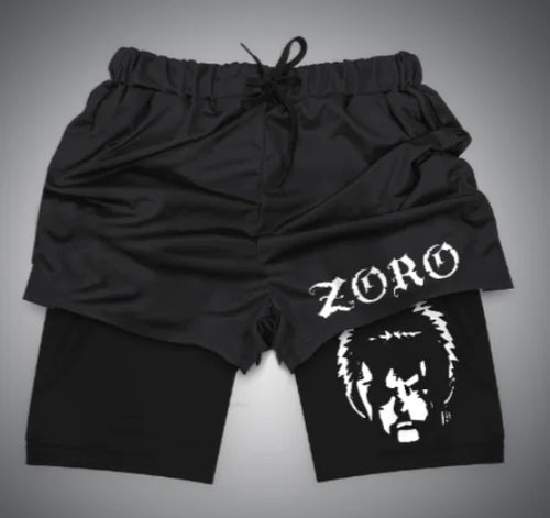 Load image into Gallery viewer, Anime Berserk 2-in-1 Gym Shorts for Men (3D Print)
