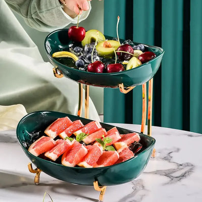 Bandeja de Frutas Casera