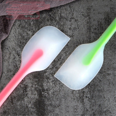 Raspador de silicona translúcida