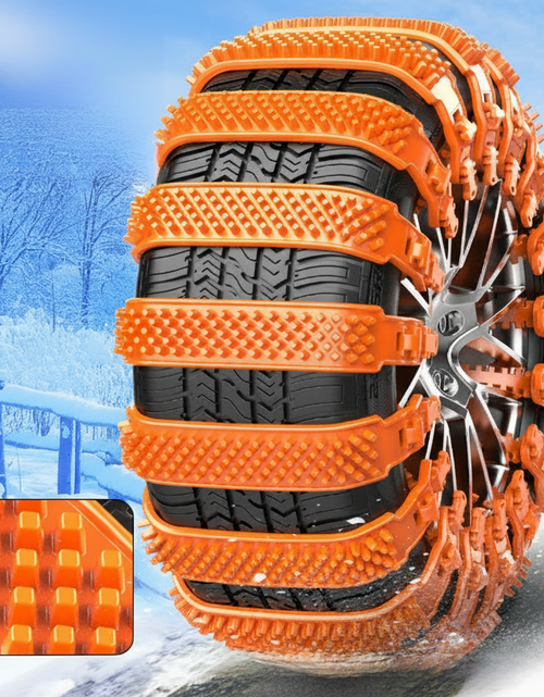 Load image into Gallery viewer, Thick Anti-Skid Tire Chains
