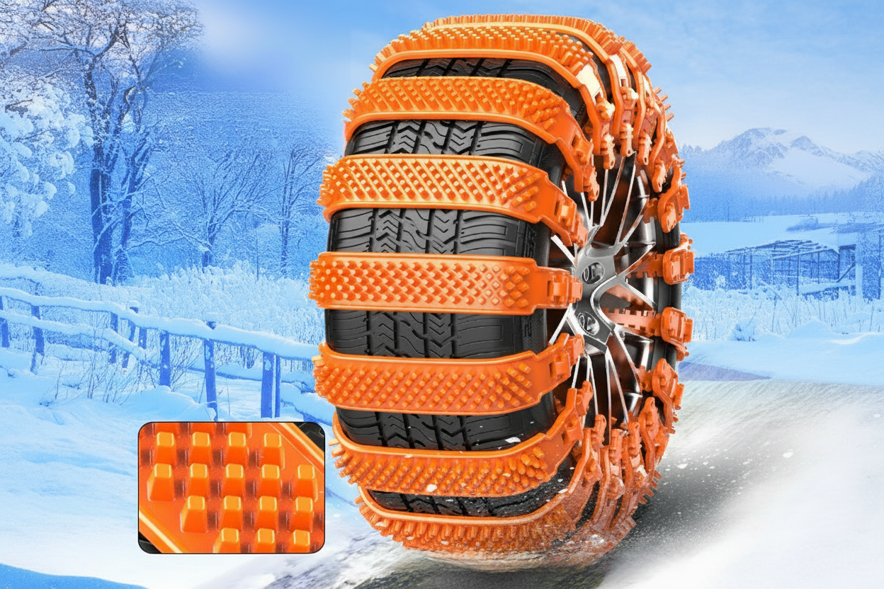 Thick Anti-Skid Tire Chains