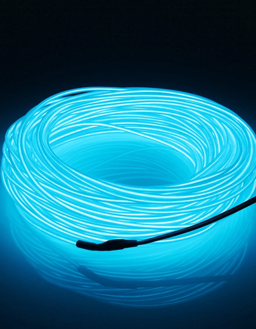 Load image into Gallery viewer, Neon LED Light Glow EL Wire String Strip Rope Tube Decor Car Party + Controller
