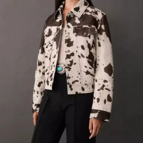 Load image into Gallery viewer, Artisan Cut Short Denim Jacket
