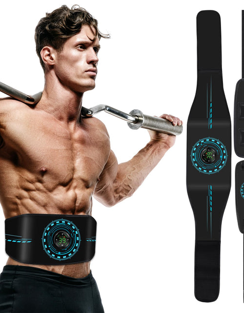 Load image into Gallery viewer, ABS Stimulator Muscle Machine Workout Equipment Ab Toning Belt Muscle Toner Fitness Training for Abdomen/Arm/Leg Rechargeble Ab Trainer for Home Body Shape
