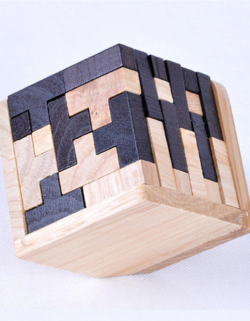 Load image into Gallery viewer, Wooden Brain Teaser Puzzle
