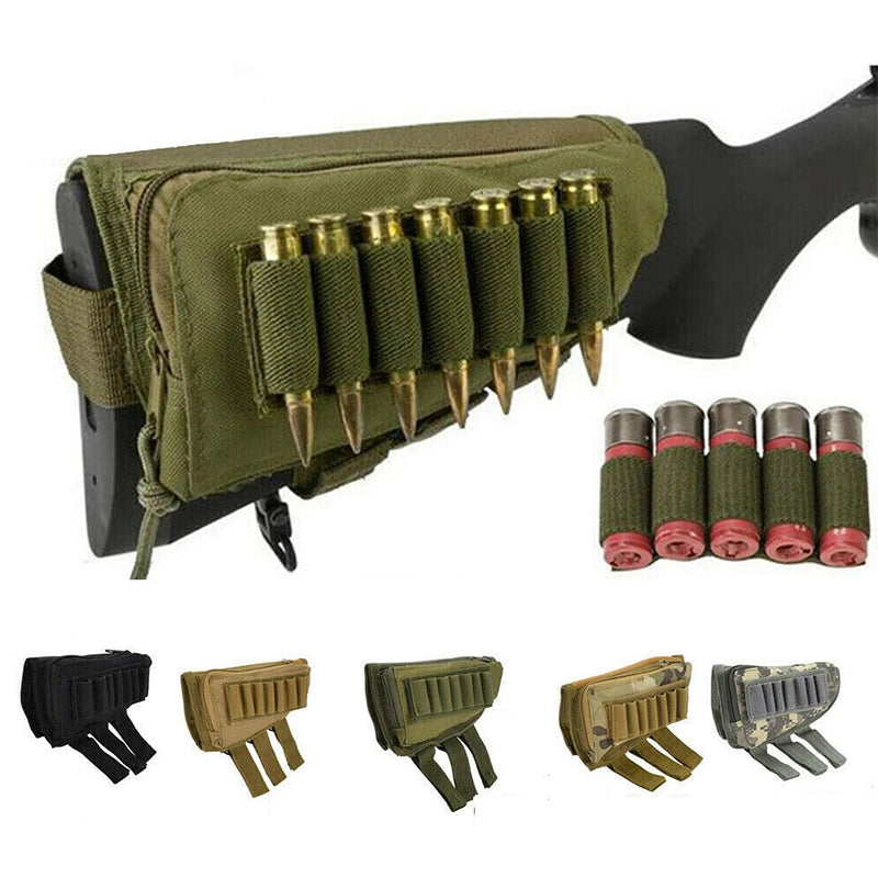 Outdoor Tactical Cheek Bag - 2-in-1 Bullet Accessories