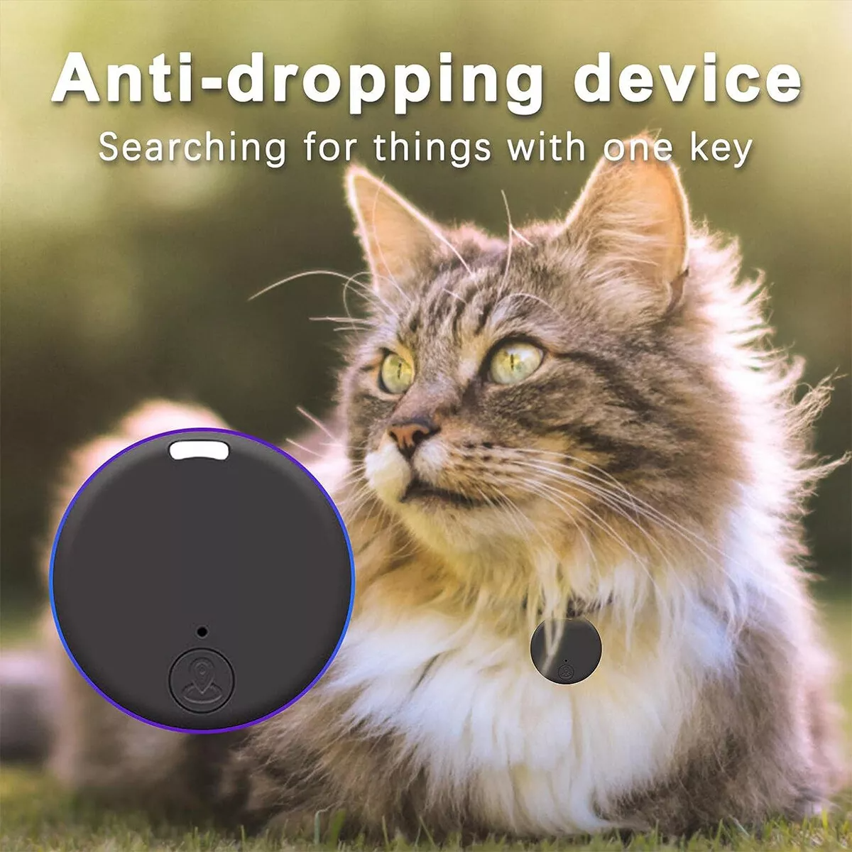 Bluetooth Mini GPS Tracking Air Key Tag Child Pet Finder Tracker Location Device