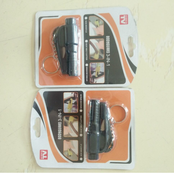 Mini Car Window Breaker Keychain