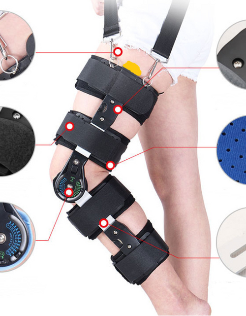 Load image into Gallery viewer, Adjustable Knee Brace for Post-Surgery Recovery Support
