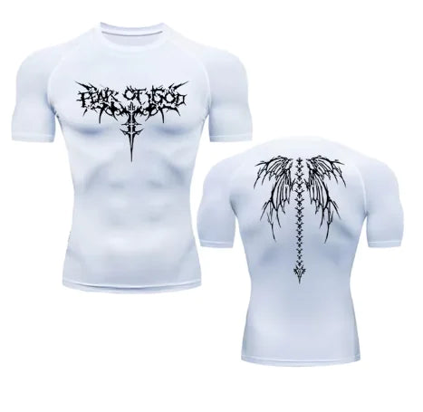 Load image into Gallery viewer, Anime Print Gym Sport Quick Dry Gym TShirts
