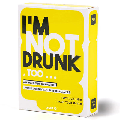 IM NOT DRUNK TOO - Party Drinking Game For Game Nights - 21st Birthday Gift & Bachelorette Party Game With 55 Amusing Cards - Hilarious Unforgettable Drinking Card Game - Get The Party Started