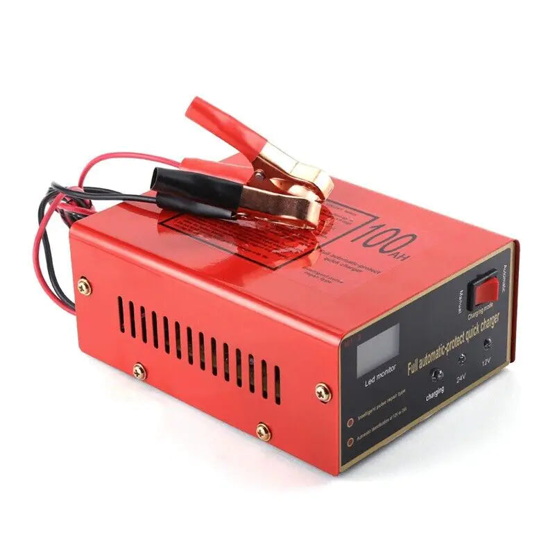 Cargador de batería sin mantenimiento 12V/24V 10A 140W de salida para coche eléctrico Pro