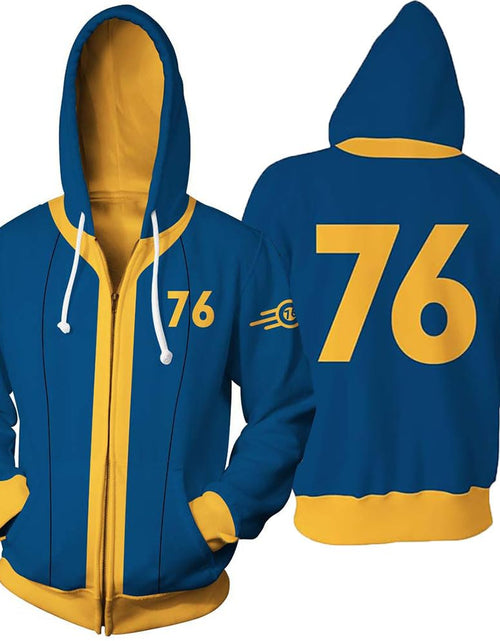Load image into Gallery viewer, Vault 33 Pullover Sweatshirt Lucy Zip-up Hoodie 3D Print Zip Up Unisex Novelty Hoodie(06S)
