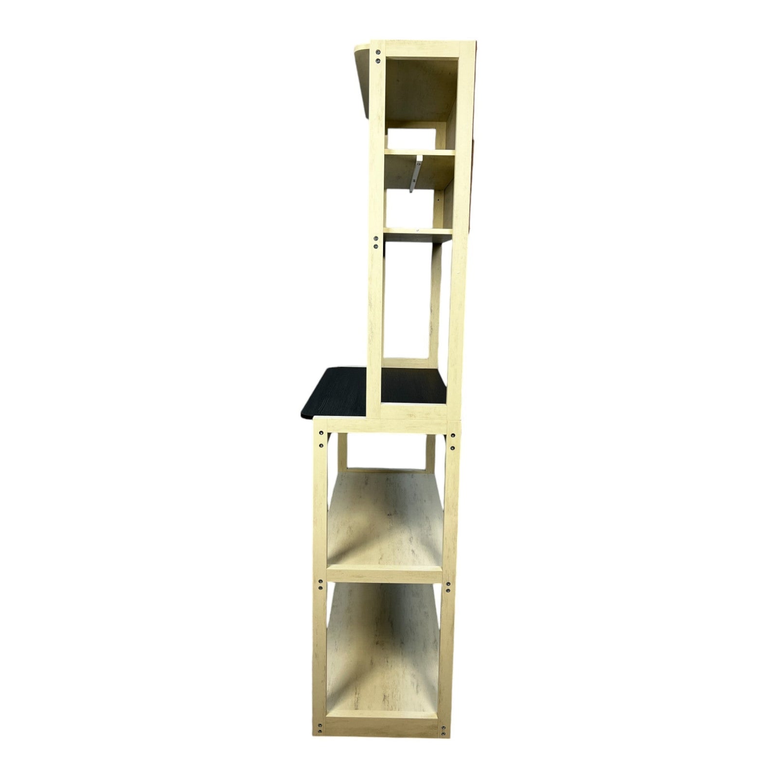 Estante de embalaje de 5 niveles para gabinetes de cocina, cafeterías, estantes de cocina, estantes para microondas