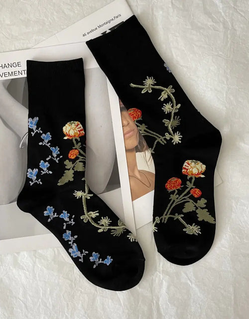 Load image into Gallery viewer, Vintage Women's Personality Black Catwalk Stockings
