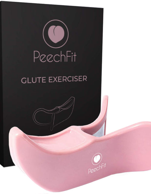 Charger l'image dans la visionneuse de galerie, PeechFit Glute and Hip Trainer - Buttocks Lifting Super Kegel Exerciser - Booty Builder Machine and Pelvic Floor Strengthening Device Women - Perfect at Home Bigger Butt Workout Equipment
