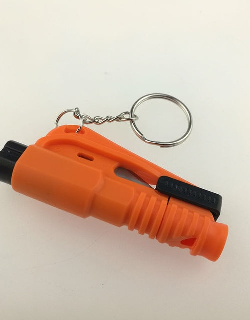 Load image into Gallery viewer, Mini Car Window Breaker Keychain
