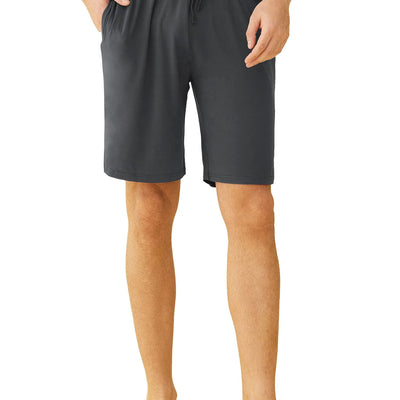 Latuza Mens Sleep Shorts Loose Lounge Shorts XL Deep Gray