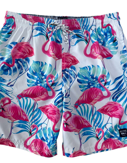 Load image into Gallery viewer, Spicy Tuna Mens Shorts White Flamingo 19 Outseam Size Large
