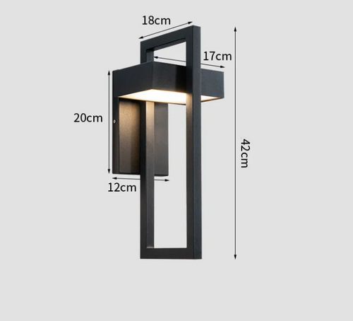 Load image into Gallery viewer, Modern Outdoor Wall Lamp
