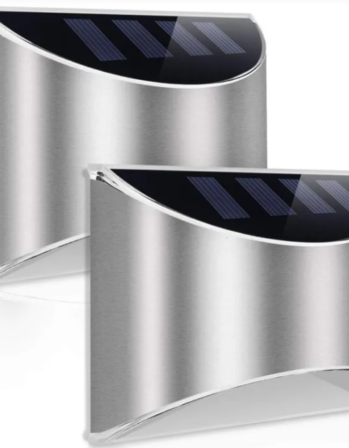 Charger l'image dans la visionneuse de galerie, Éclairage solaire extérieur pour escaliers, lampe de couloir pour marches, éclairage paysager extérieur pour balcon, jardin, parc
