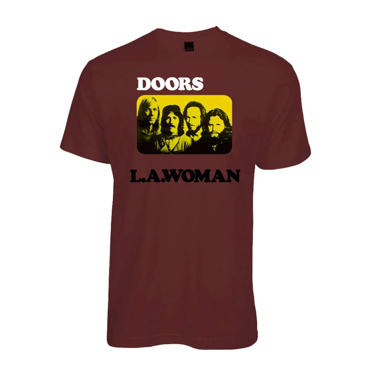 T-shirt The Doors L.A. Woman Bordeaux Taille S