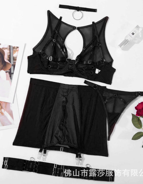 Load image into Gallery viewer, Summer 2022 Women's Fashion Mesh Lingerie with Underwire
