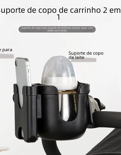 Cargar imagen en el visor de la galería, Portavasos y Soporte para Teléfono de Cochecito
