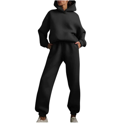 JMMSlmax Sweatsuits for Women Set 2 Piece Jogging Outfits Long Sleeve Hoodie Sweatshirt Sweatpants Tracksuit Cute Lounge Sets