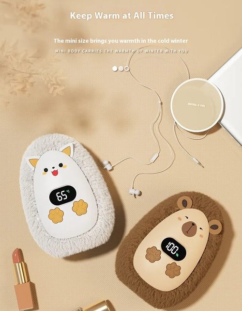 Load image into Gallery viewer, Portable Rechargeable Hand Warmer
