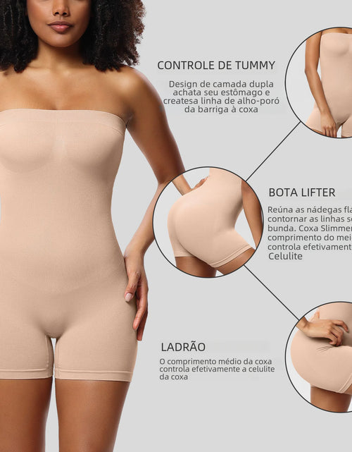 Cargar imagen en el visor de la galería, Body moldeador para mujer personalizado con tirantes desmontables

