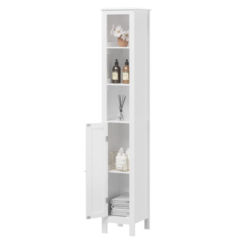 Load image into Gallery viewer, 66.92 Inch Tall Bathroom Storage Cabinet
