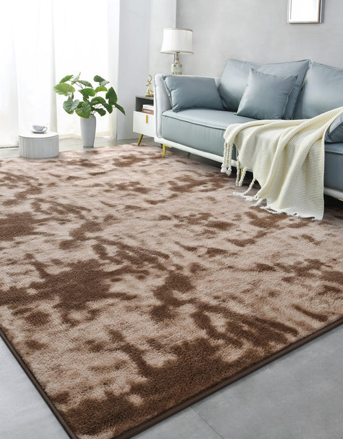 Load image into Gallery viewer, Lascpt Soft Area Rug for Living Room 5x8 Ft Tie-Dyed Coffee Rug Thicken Memory Foam Large Rug for Bedroom Abstract Throw Rug for Girls Boys Women Kids Carpet for Bedroom Nursery Room Decor
