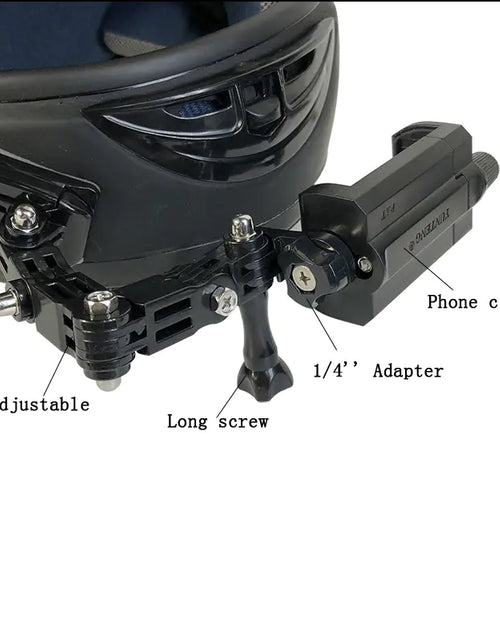 Cargar imagen en el visor de la galería, Soporte universal para teléfono para la mentonera del casco de motocicleta
