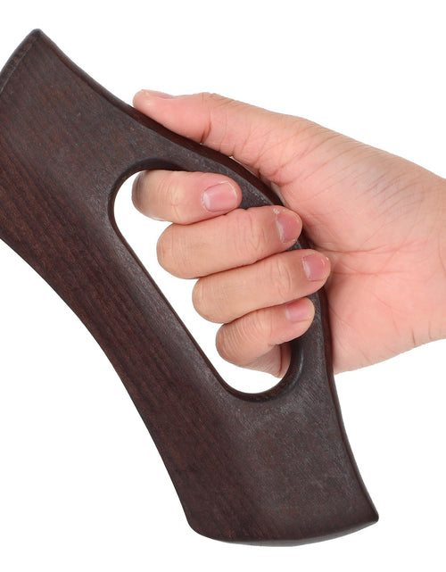 Charger l'image dans la visionneuse de galerie, Nogeqi Wooden Lymphatic Drainage Massager Wood Therapy Massage Tools Body Gua Sha Tool Manual Massage Scraper Tool Muscle Scraper Tool for Anti Cellulite and Relieve Muscle Fatigue
