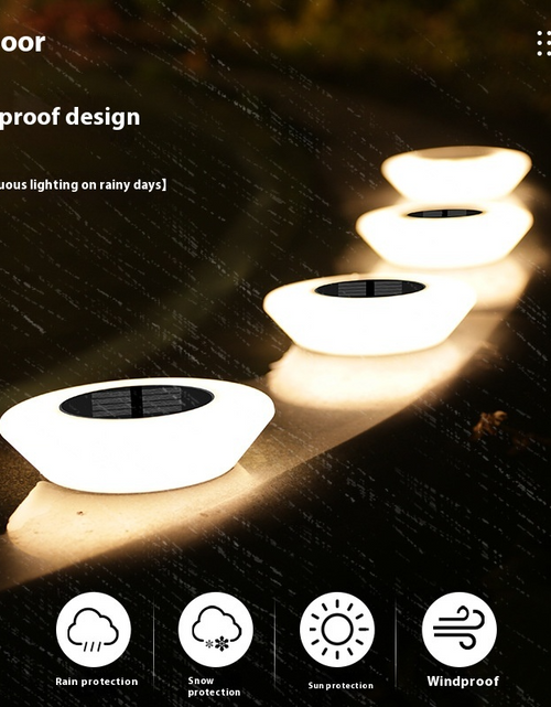 Charger l'image dans la visionneuse de galerie, Lampe solaire d'extérieur pour pelouse
