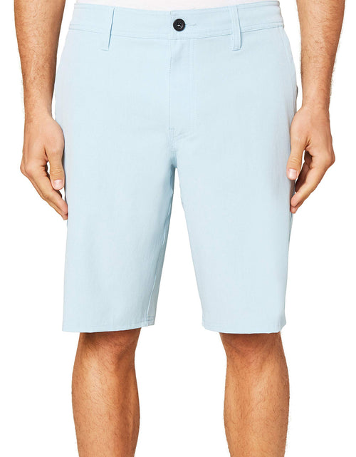 Load image into Gallery viewer, ONEILL Mens 21 Inch Ousteam Reserve Heather Khaki Shorts - Quick Dry Mens Khaki Shorts - Versatile Khaki Shorts MenLight Blue31
