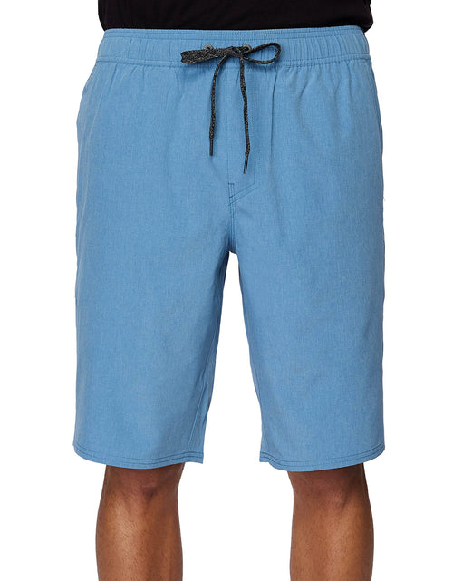 Charger l'image dans la visionneuse de galerie, ONEILL Mens Hybrid Khaki Shorts - 21 Inch Outseam Quick Dry Fabric with Stretch - Khaki Shorts for Men Mens Khaki ShortsBlue ShadowL
