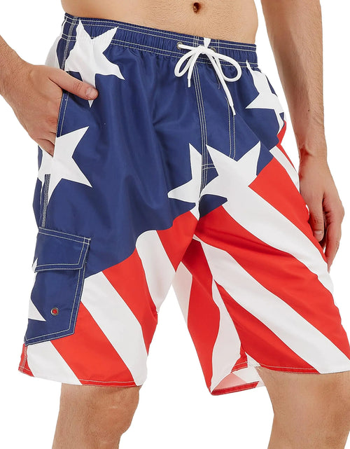 Load image into Gallery viewer, Scotamalone Mens Swim Trunks Swimming Trunks Swim Shorts Swimsuit Trunks Swimwear Quick Dry with Mesh Lining Bathing Suits
