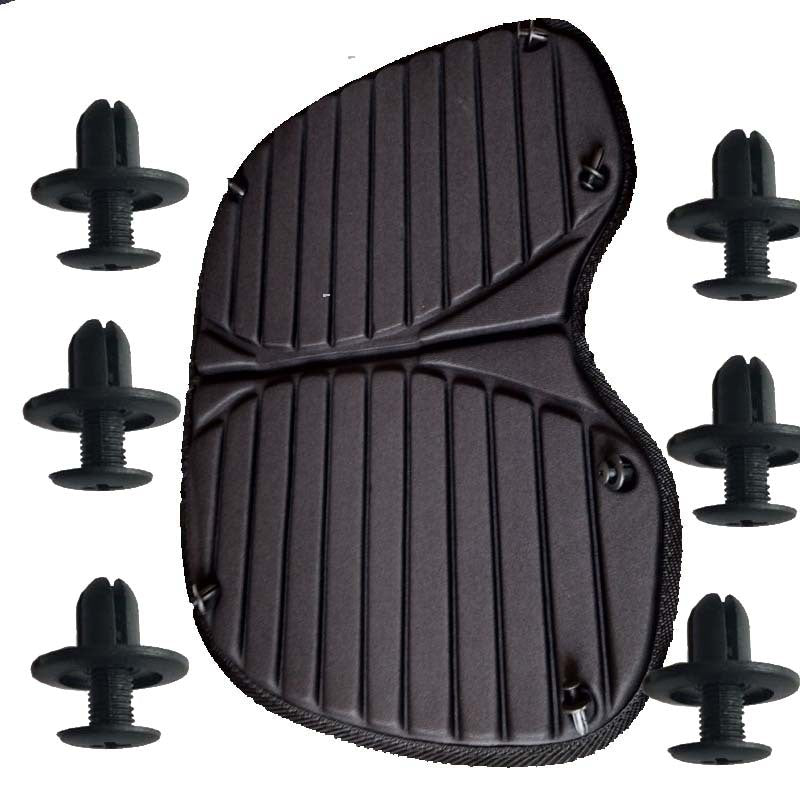 Accesorios de kayak para exteriores con tornillos de plástico y asiento de EVA