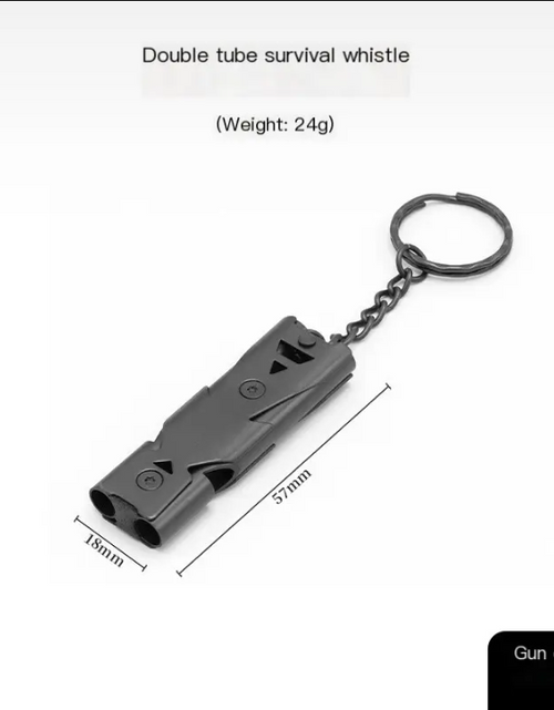 Load image into Gallery viewer, Emergency Whistle with Keychain
