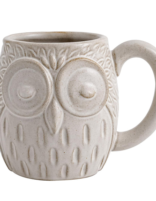 Load image into Gallery viewer, 20 oz Owl Ceramic Coffee Mug - Large Ceramic Coffee Mug - Cute 3D Owl Design Unique &amp; Creative Mug for Coffee Tea Hot Cocoa and More
