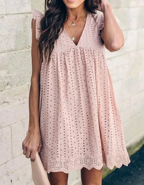 Load image into Gallery viewer, Lace Dresses With Pocket
