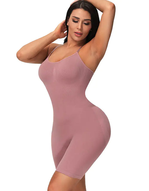 Load image into Gallery viewer, Non-Marking One-Piece Belly Shaping Shapewear
