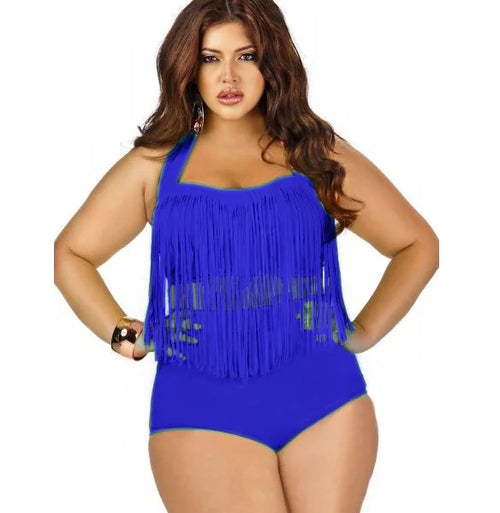 Load image into Gallery viewer, Women&#39;s Fringe Bikini Swimwear

